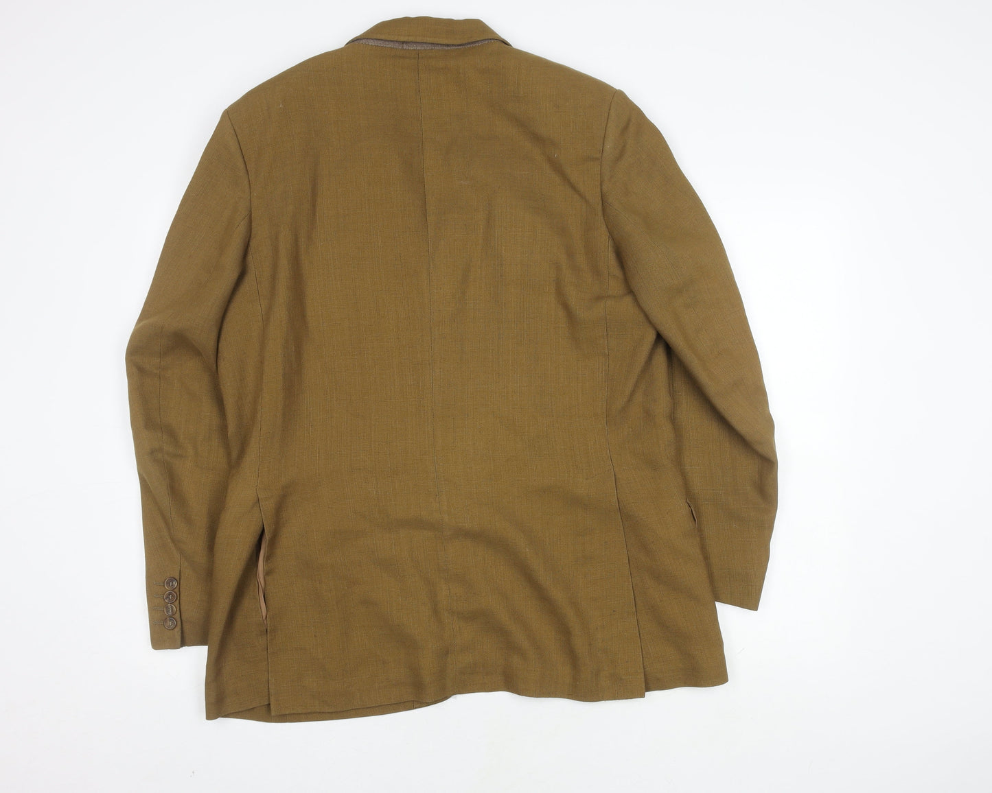 Mens UK Size 42 Jaeger Regular Brown Suit Jacket