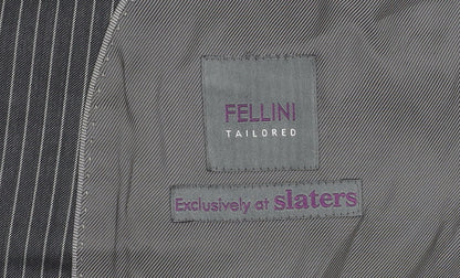 Mens UK Size 40 Fellini Regular Grey Suit Jacket
