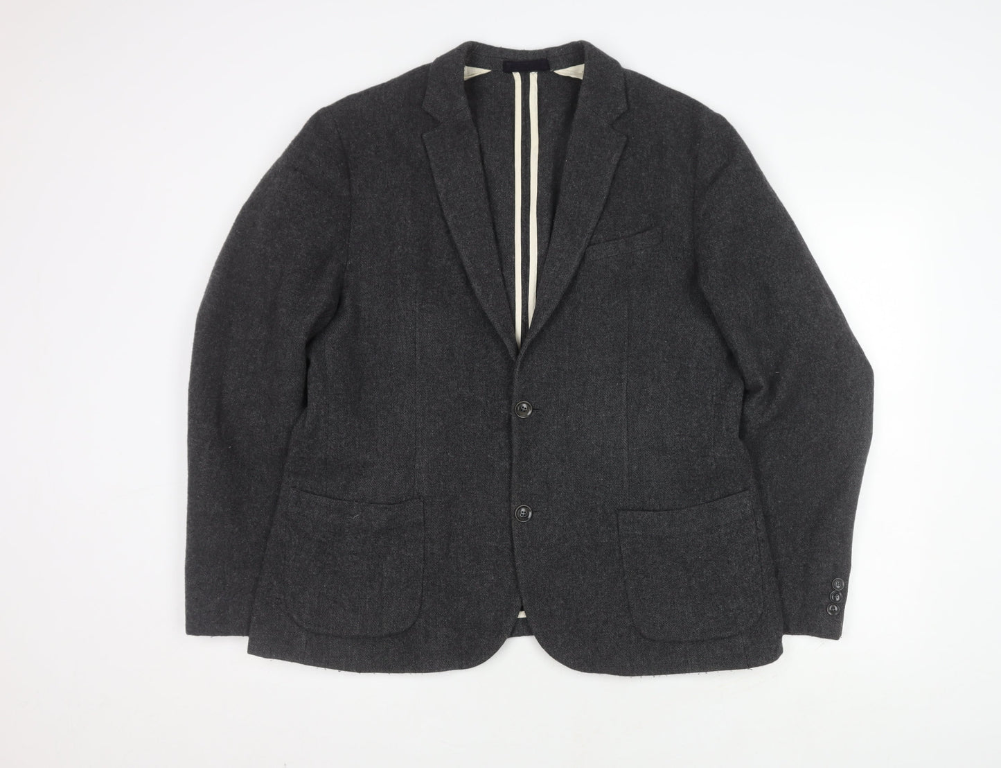 Mens UK Size XL John Lewis Regular Grey Suit Jacket