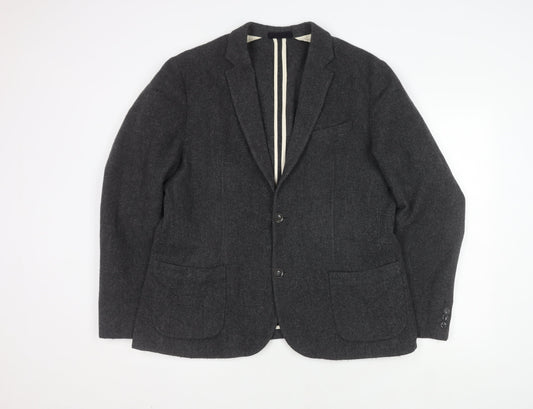Mens UK Size XL John Lewis Regular Grey Suit Jacket