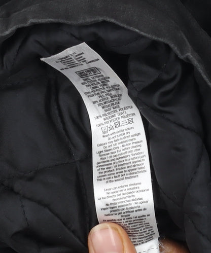 Mens UK Size XS Topman Black Basic Jacket