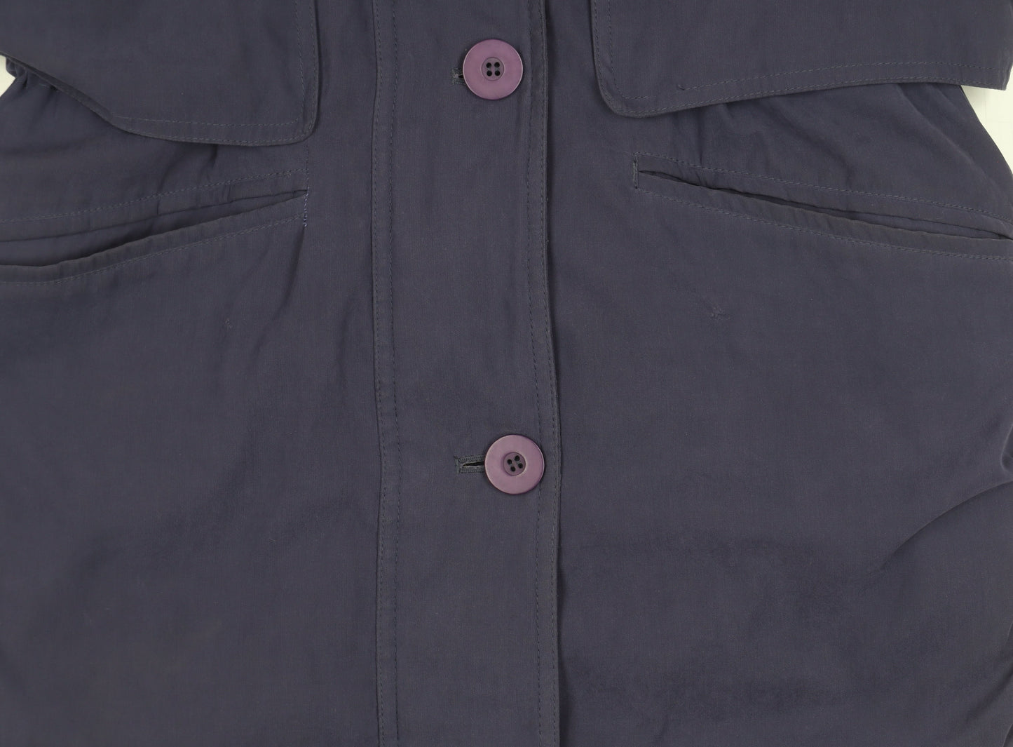 Womens UK Size 10 Dannimac Purple Parka Coat
