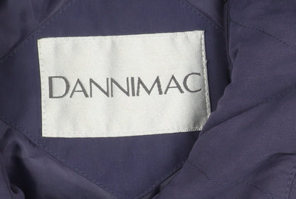 Womens UK Size 10 Dannimac Purple Parka Coat