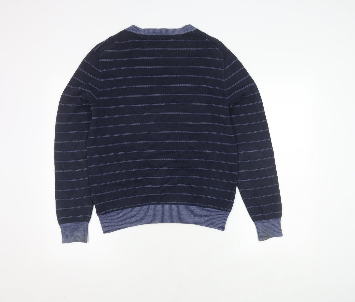 Tommy Hilfiger Men’s XS Blue Striped Pullover Jumper