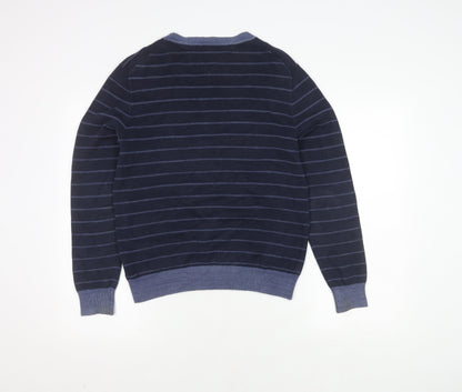 Tommy Hilfiger Men’s XS Blue Striped Pullover Jumper