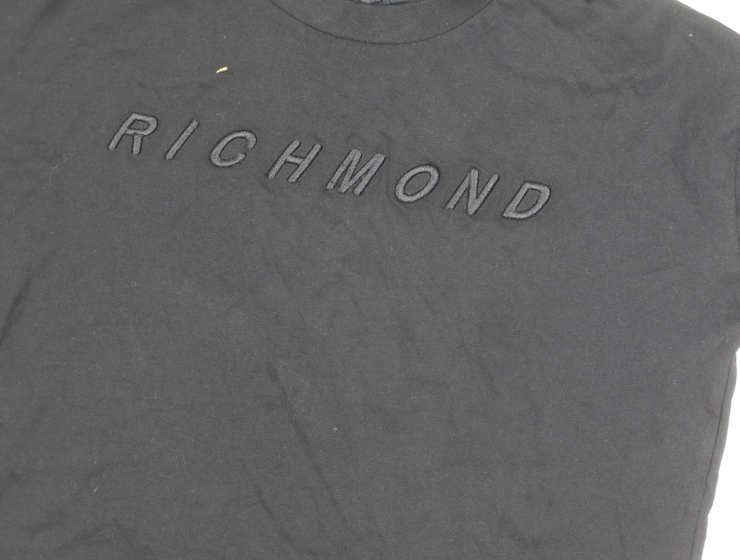 Richmond Sport Black Unisex Basic T-Shirt, M, Short Sleeve