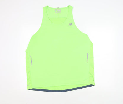 New Balance Men's Green XL Running Tank Top