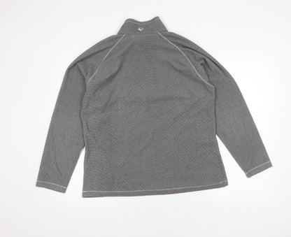 Regatta Women's Grey 1/4 Zip Pullover - Size 16