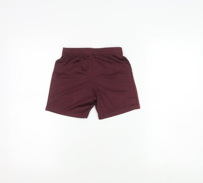 Nike Boys' Red Athletic Football Shorts XS