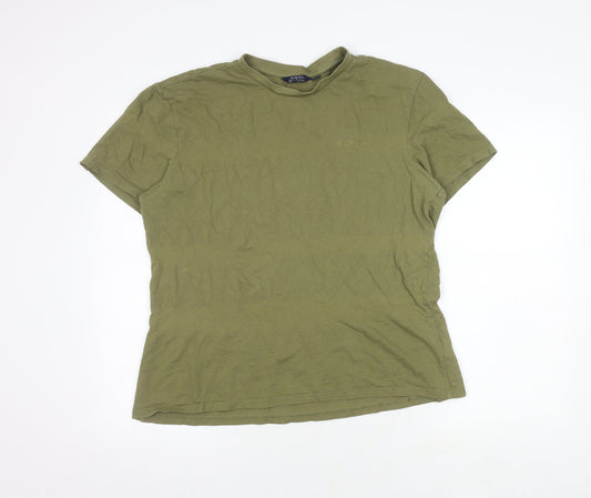 Mens UK Size L Ben Sherman Green  T-Shirt