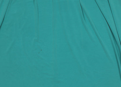 David Emanuel Green A-Line Knee Length Dress