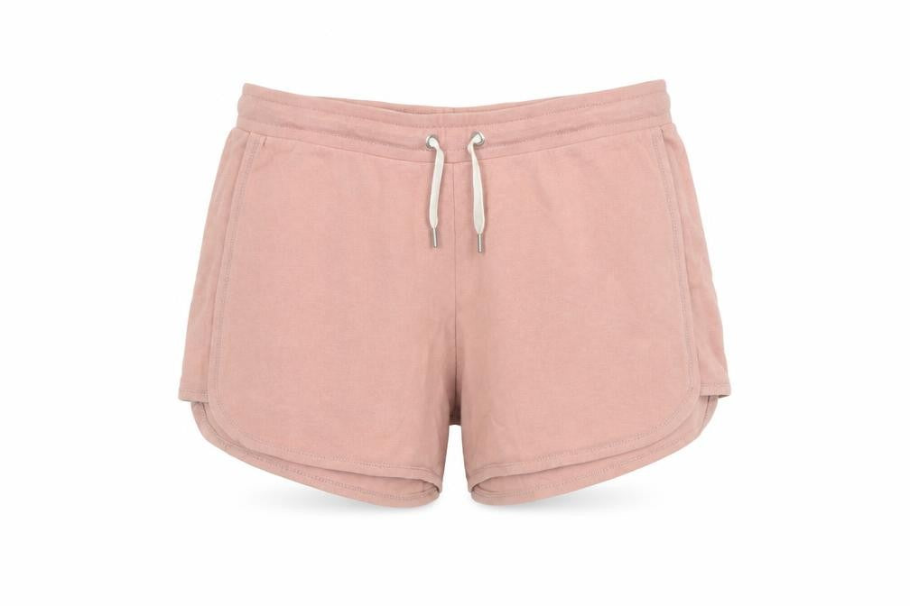 ASOS Women's Pink Sweat Shorts S, Casual Cotton Drawstring