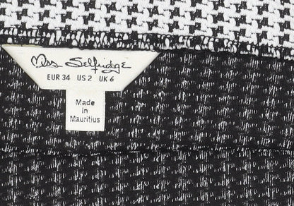 Miss Selfridge Women's Black Pencil Skirt Size 6