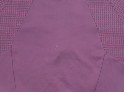Womens UK Size L United Colors of Benetton Purple Pullover Jumper