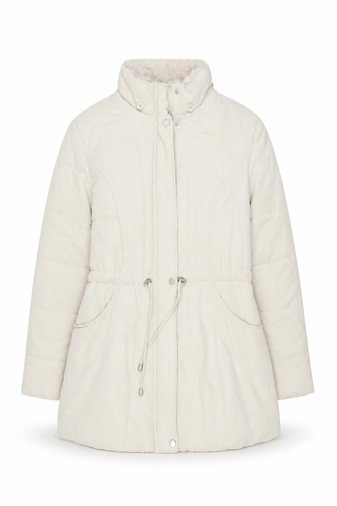 Womens UK Size 14 BHS White Puffer Jacket