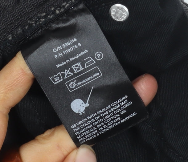 Monki Women's Black Skinny Jeans Size 4 - Slim Fit