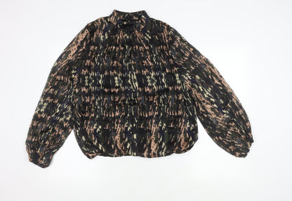 Blue Vanilla Women's Multicoloured Blouse, Size M