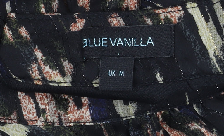 Blue Vanilla Women's Multicoloured Blouse, Size M