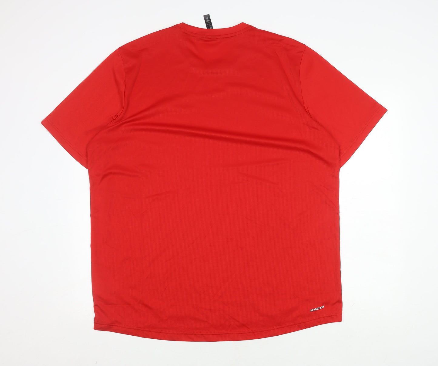 Adidas Men's Red XL Crew Neck T-Shirt
