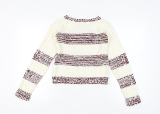 Womens UK Size XS SoulCal & Co Multicoloured Pullover Jumper