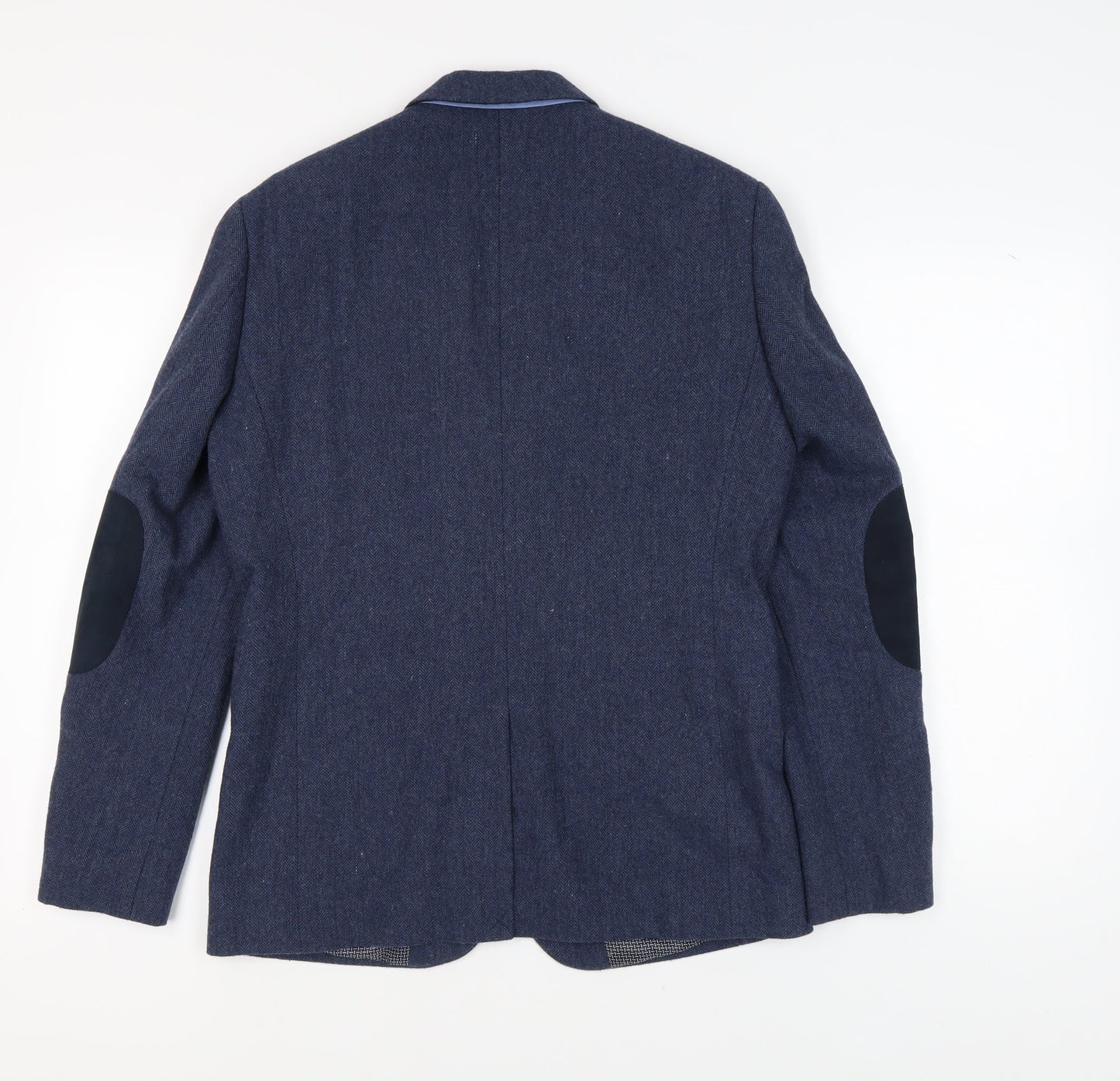 Mens UK Size 40 JACK & JONES Regular Blue Suit Jacket