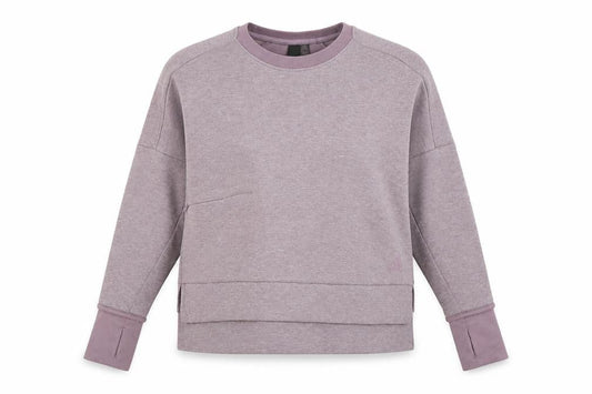 Front view of Adidas Women’s Purple Sweatshirt 2XS