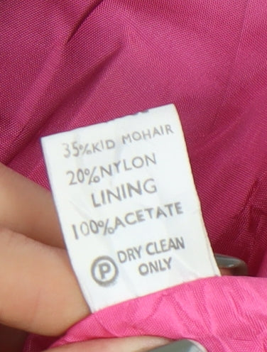 Viyella Women's Pink Regular Blazer UK 10, Five-Button