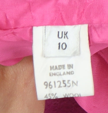 Viyella Women's Pink Regular Blazer UK 10, Five-Button