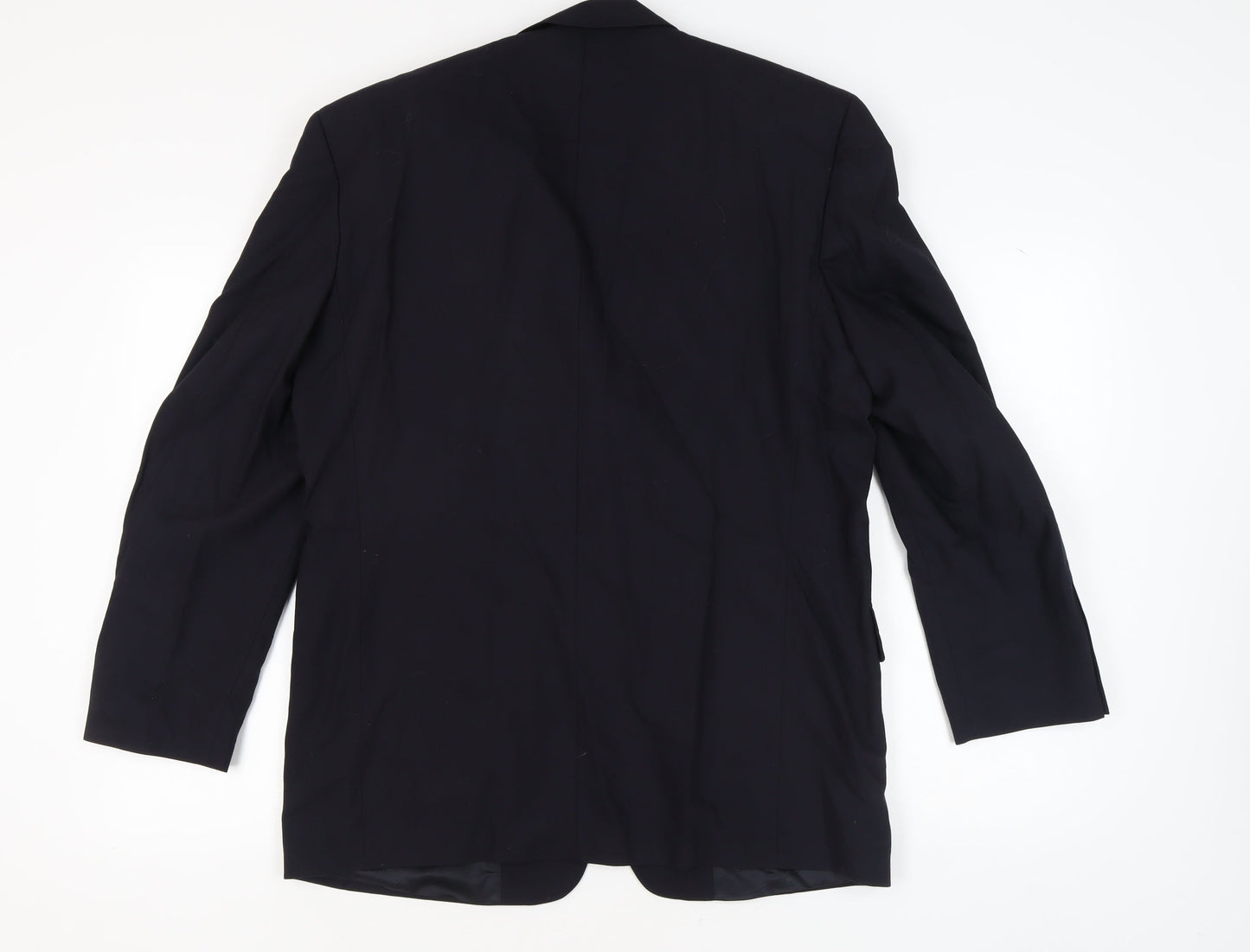 Mens UK Size 42 Pierre Cardin Regular Blue Suit Jacket