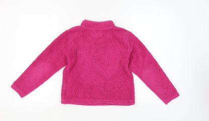 Peter Storm Girls Pink Fleece Pullover Sweatshirt 11-12 Years