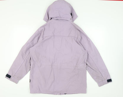 Womens UK Size L Trespass Purple Anorak Coat