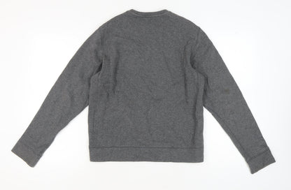 Armani Exchange Grey Unisex XS Sweatshirt, Casual Logo