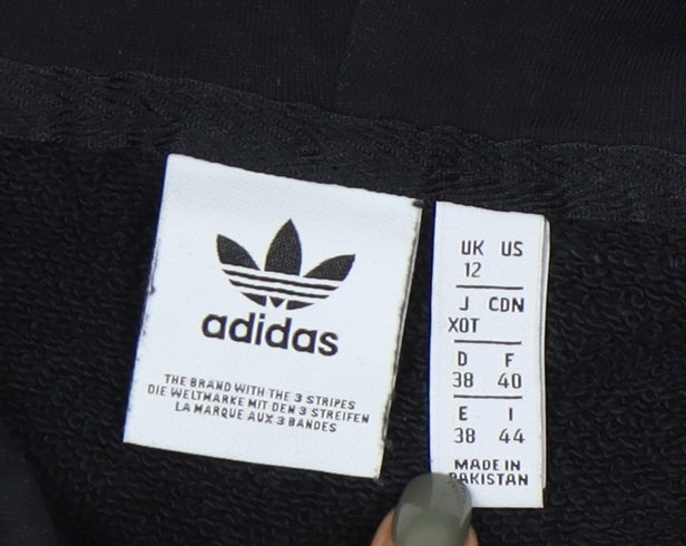 Adidas Women's Black Pullover Hoodie Size 12