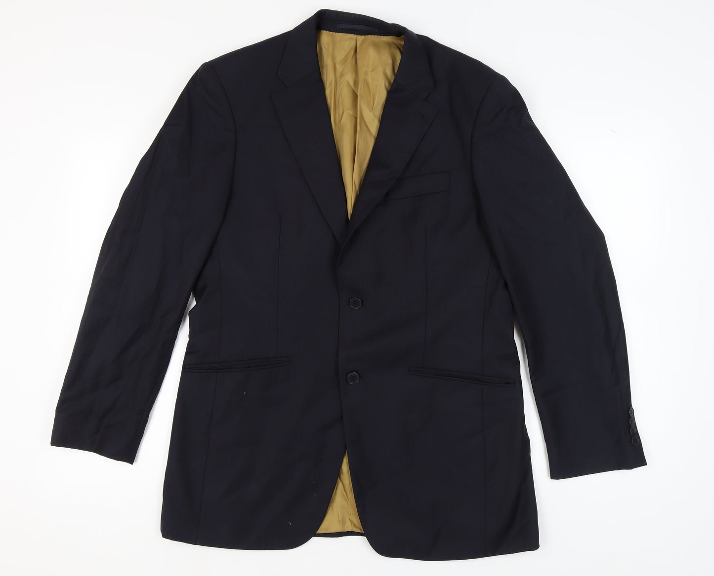 Mens UK Size 40 Pierre Cardin Regular Blue Suit Jacket
