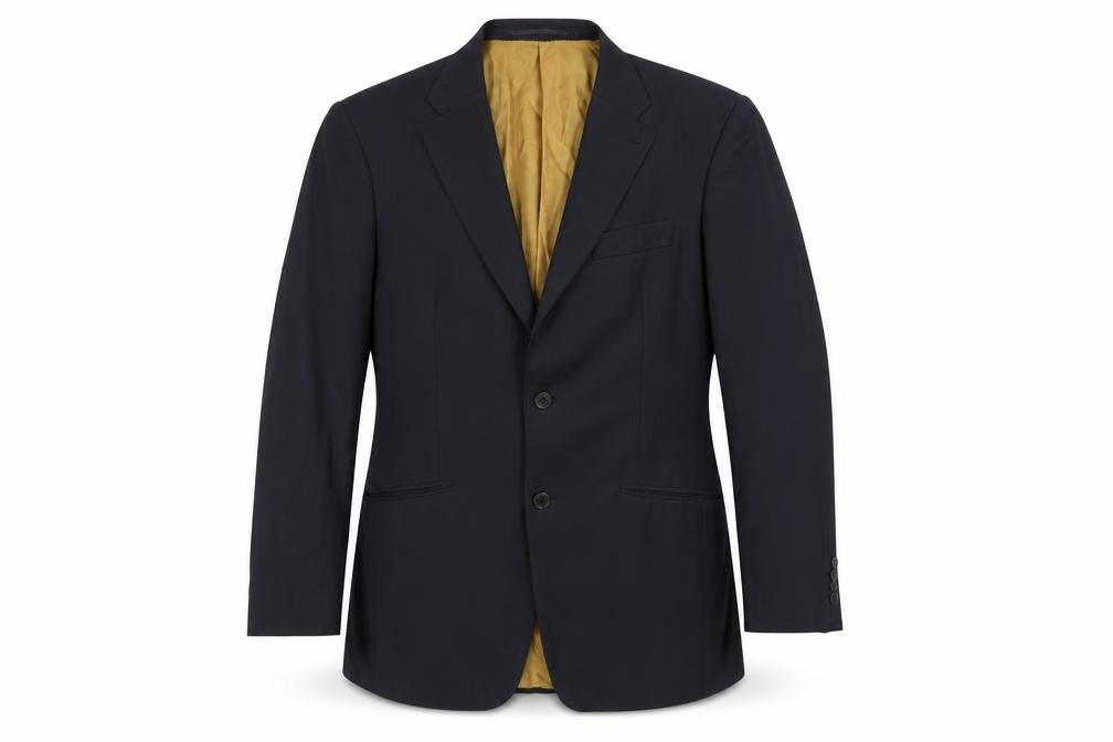 Mens UK Size 40 Pierre Cardin Regular Blue Suit Jacket