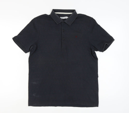 Farah Men's Black Polo M Short Sleeve Casual