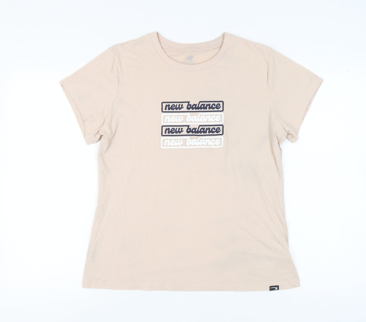 New Balance Women's Beige XL T-Shirt