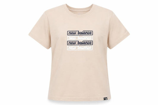 New Balance Women's Beige XL T-Shirt