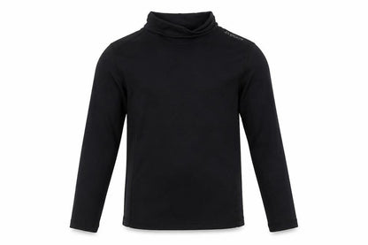 TOG24 Boys Black Long Sleeve Mock Neck Top 9-10 Years