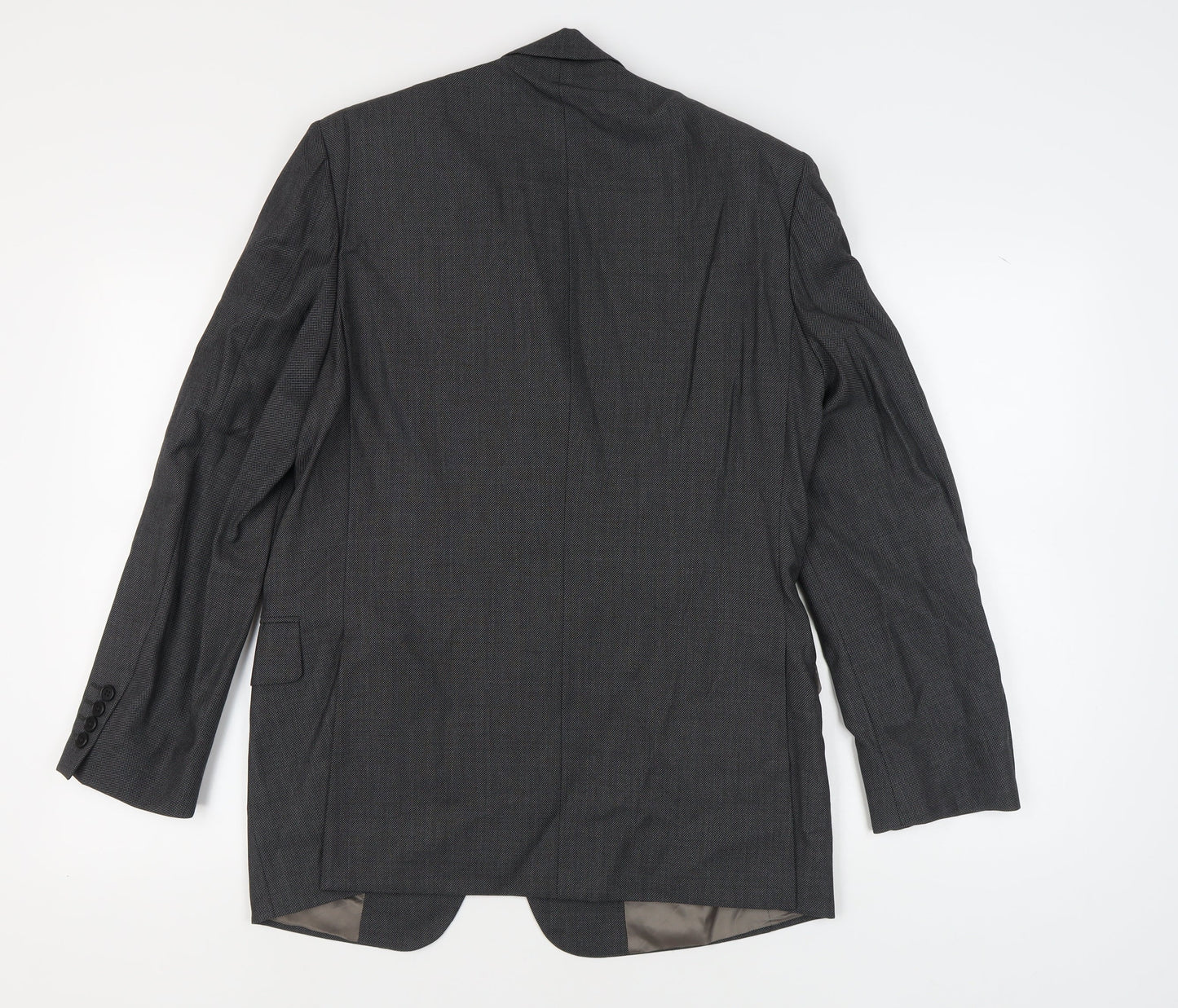 Austin Reed Men's Grey Wool Blazer, Size 40 Regular Fit