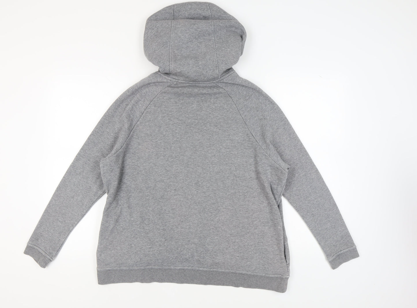Nike Women's Grey Logo Hoodie XL