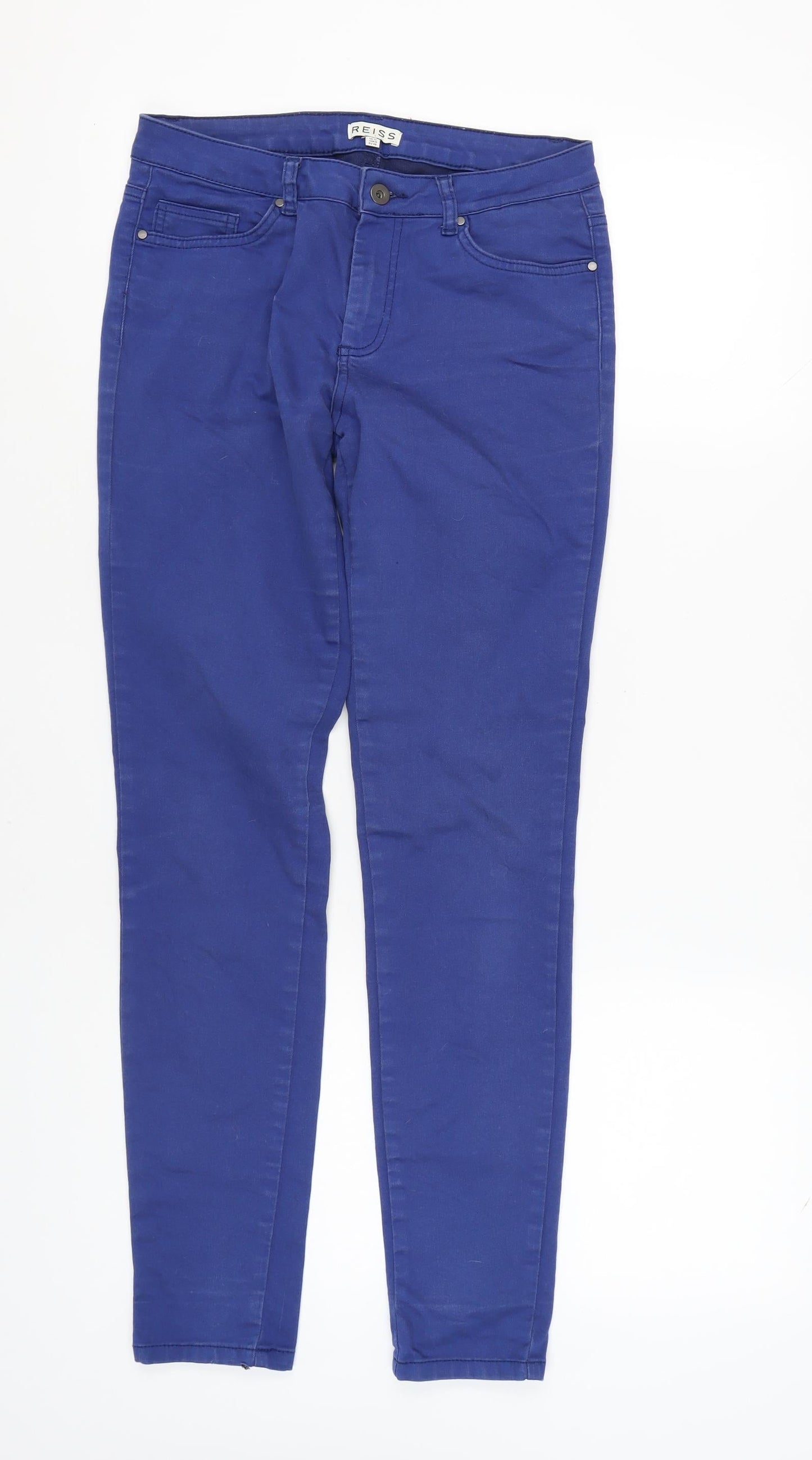 Reiss Women's Blue Skinny Jeans UK 10 - Stylish Denim