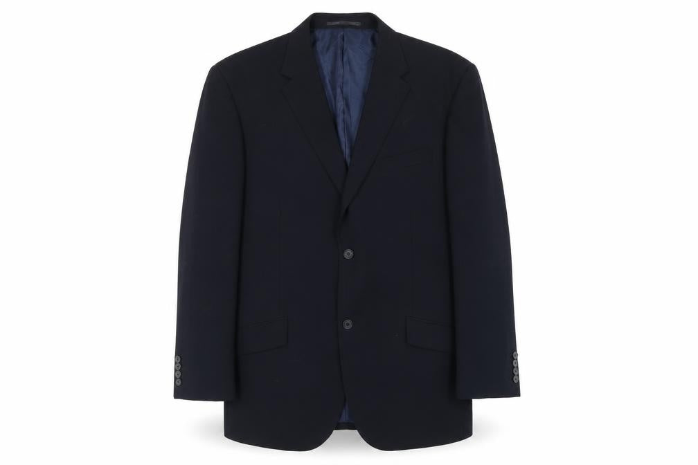 Mens UK Size 42 Moss Regular Blue Suit Jacket