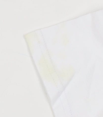 McKenzie Girls 5-6yrs White Cotton T-Shirt with Logo