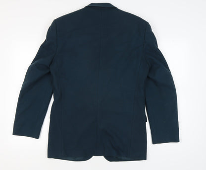 Centaur Men's Blue Long Blazer Jacket Size 38L