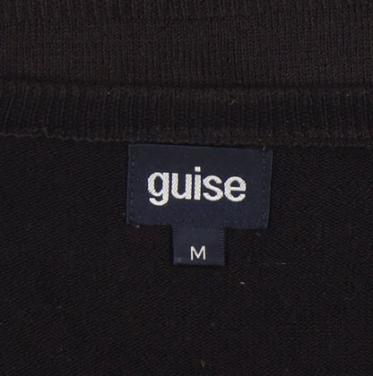 Guise Men's Black V-Neck Pullover Jumper - M