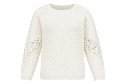 Womens UK Size 12 RJR. JOHN ROCHA White Pullover Jumper