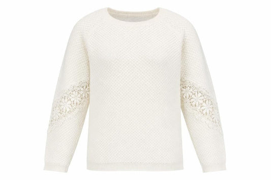 Womens UK Size 12 RJR. JOHN ROCHA White Pullover Jumper