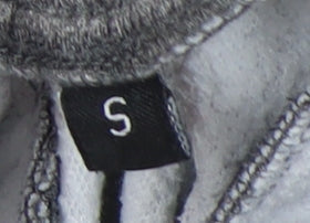 NICCE Men's Grey Joggers, Size S, Tapered Fit