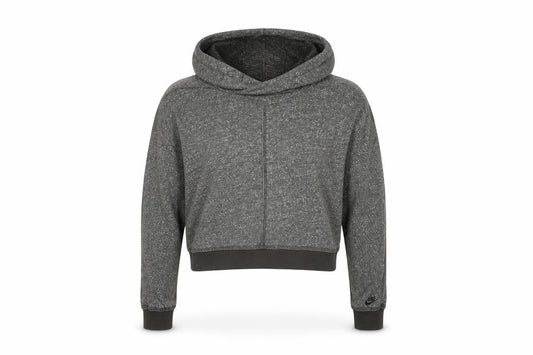 Womens UK Size S Nike Grey Hoodie Hoodie